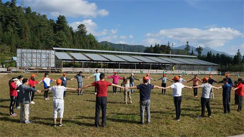 建设银行“不忘初心、砥砺前行”户外拓展活动